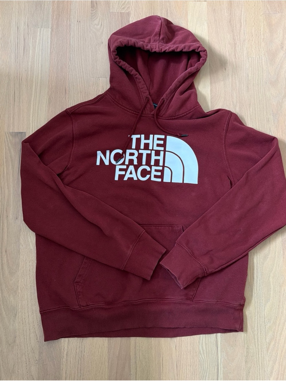 North Face Half Dome Hoodie Cotton Maroon Red  Men’s M